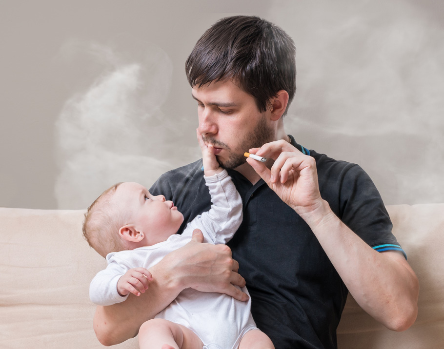 Rookvrije omgeving: bescherm uw kinderen!